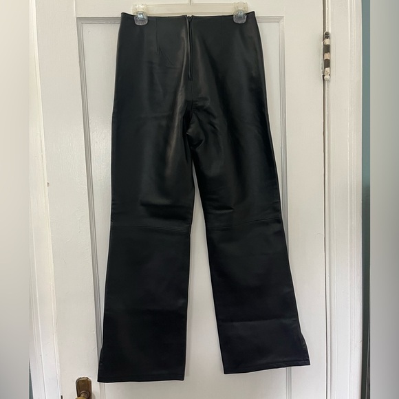 EUVC Isabel USA 4 Black Leather Pants - Picture 6 of 7